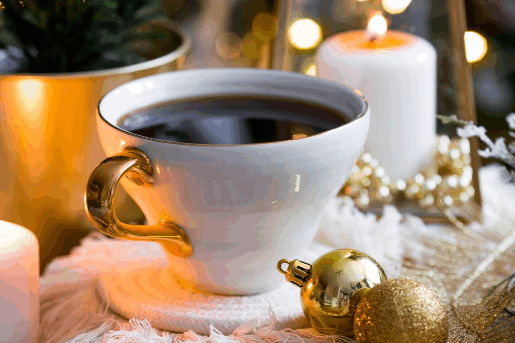 Cup of tea for blog A Simple Christmas Finding Joy in the Little Things